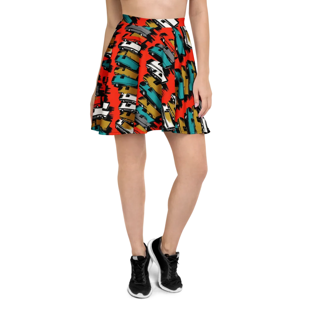 Chrome Riviera on Skater Skirt — Front