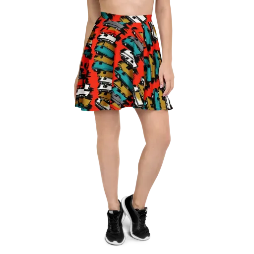 Chrome Riviera on a Skater Skirt