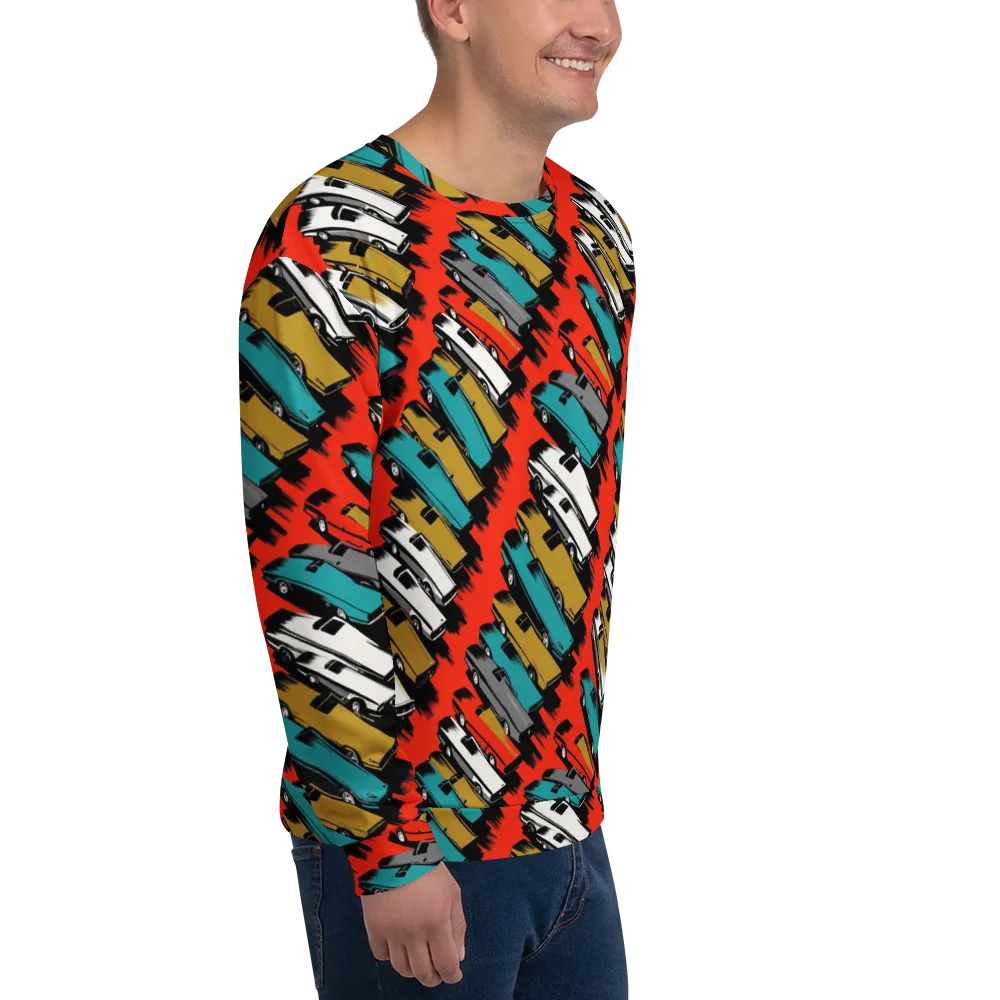 Chrome Riviera on Sweatshirt — Right Front