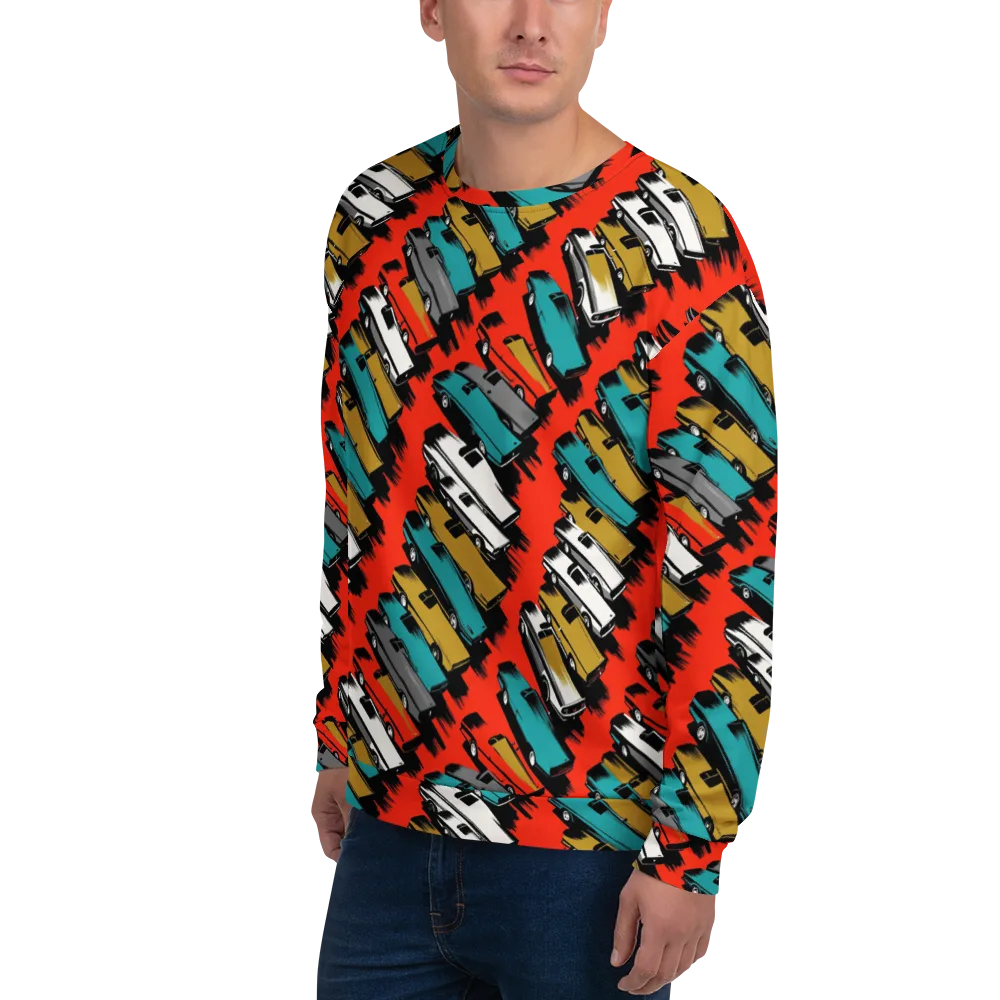 Chrome Riviera on Sweatshirt — Left Front