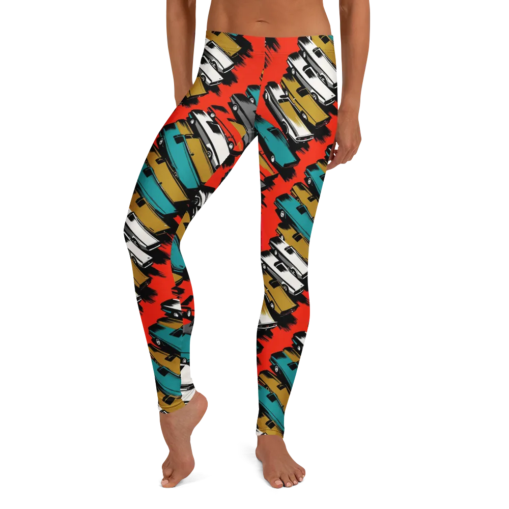 Chrome Riviera on Leggings — Front