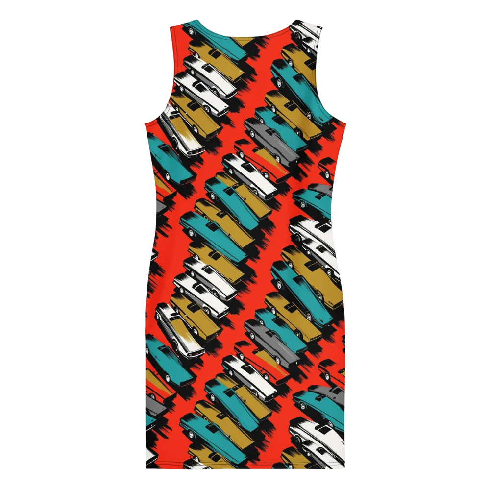 Chrome Riviera on Bodycon Dress — Back