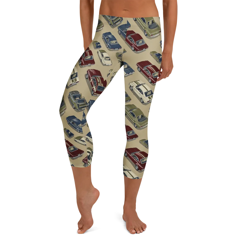 Velvet Highway on Capri Leggings — Front
