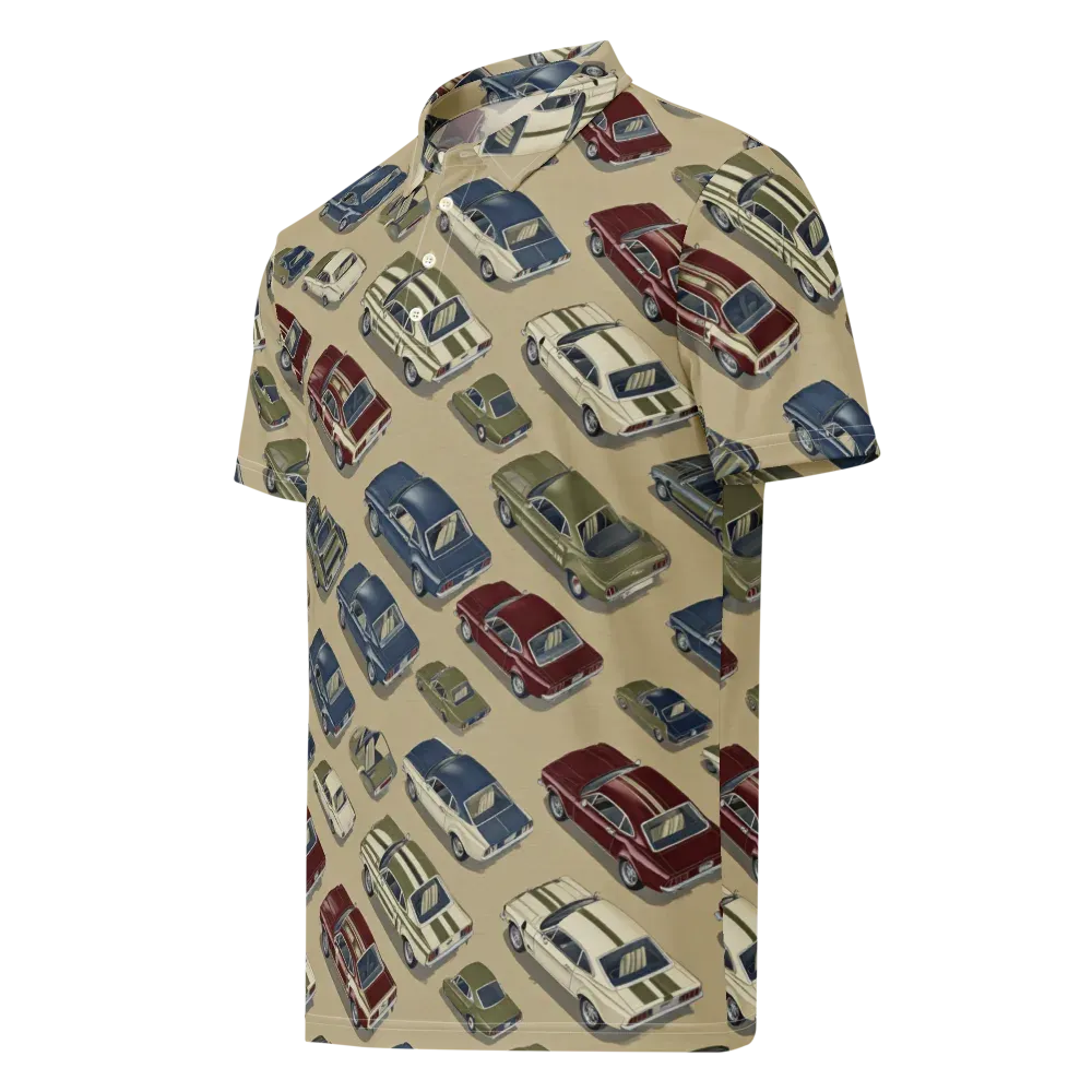Velvet Highway on Men's Slim Fit Polo Shirt — Left Front