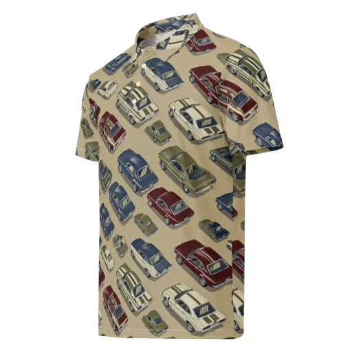 Velvet Highway on a Men's Slim Fit Polo Shirt