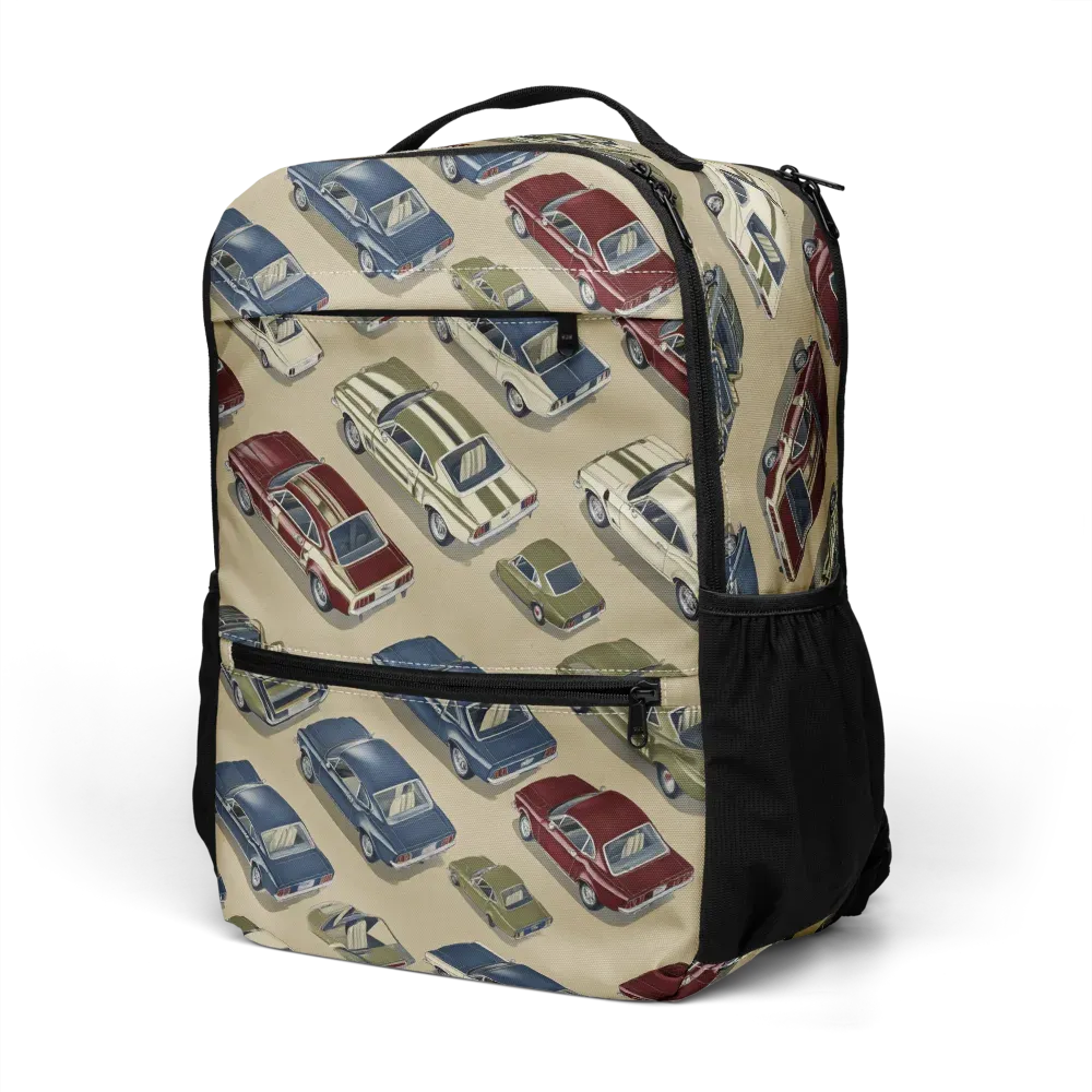 Velvet Highway on Utility Backpack — Left Front