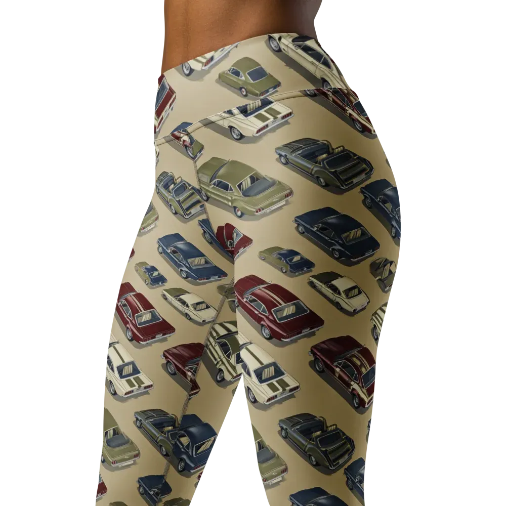 Velvet Highway on Yoga Leggings — Left Front