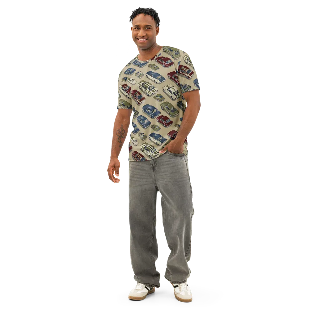 Velvet Highway on Men's Cotton Crew Neck T-Shirt — Front