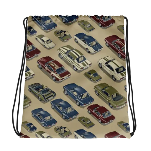 Velvet Highway on a Drawstring Bag