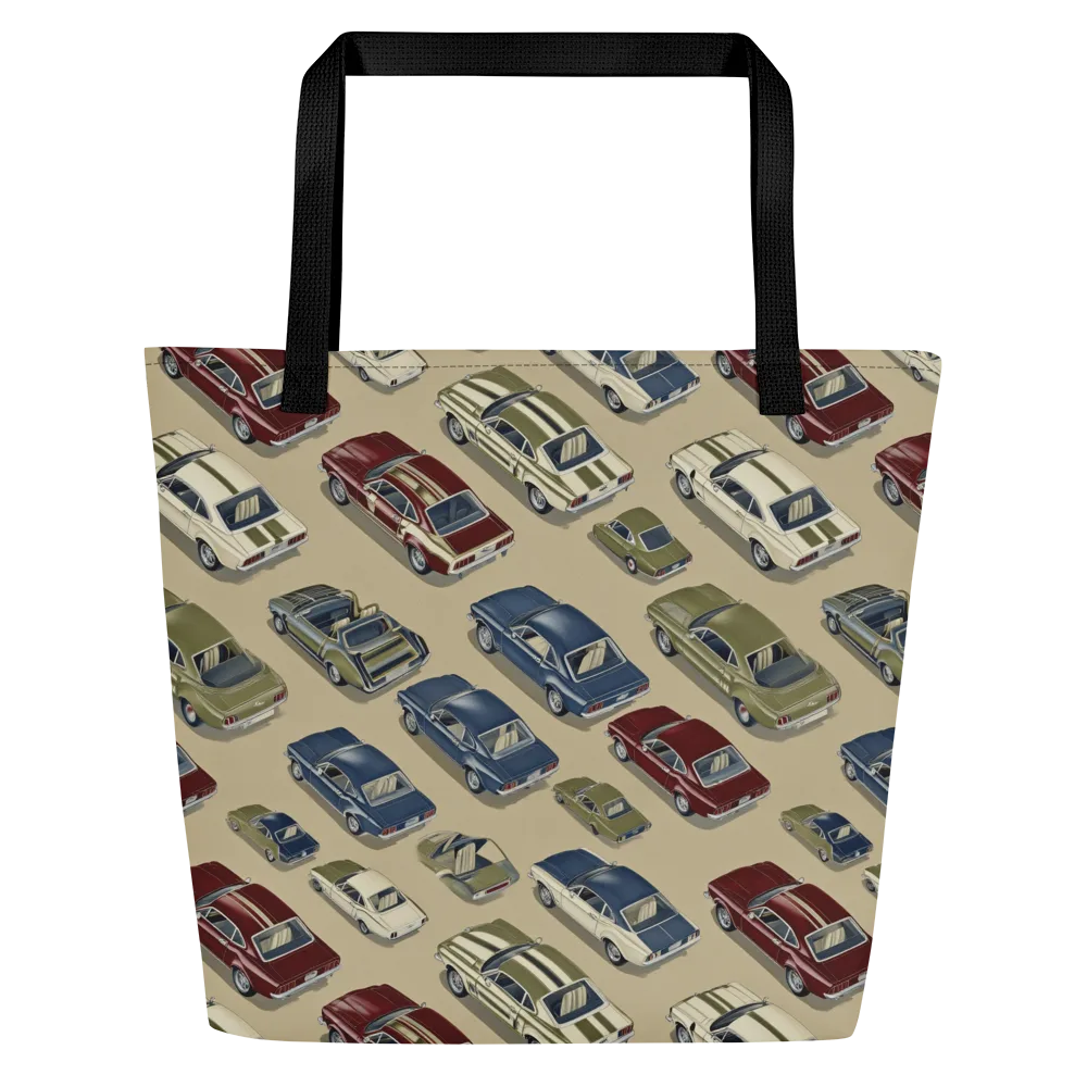 Velvet Highway on Large Tote Bag W/ Pocket — Front