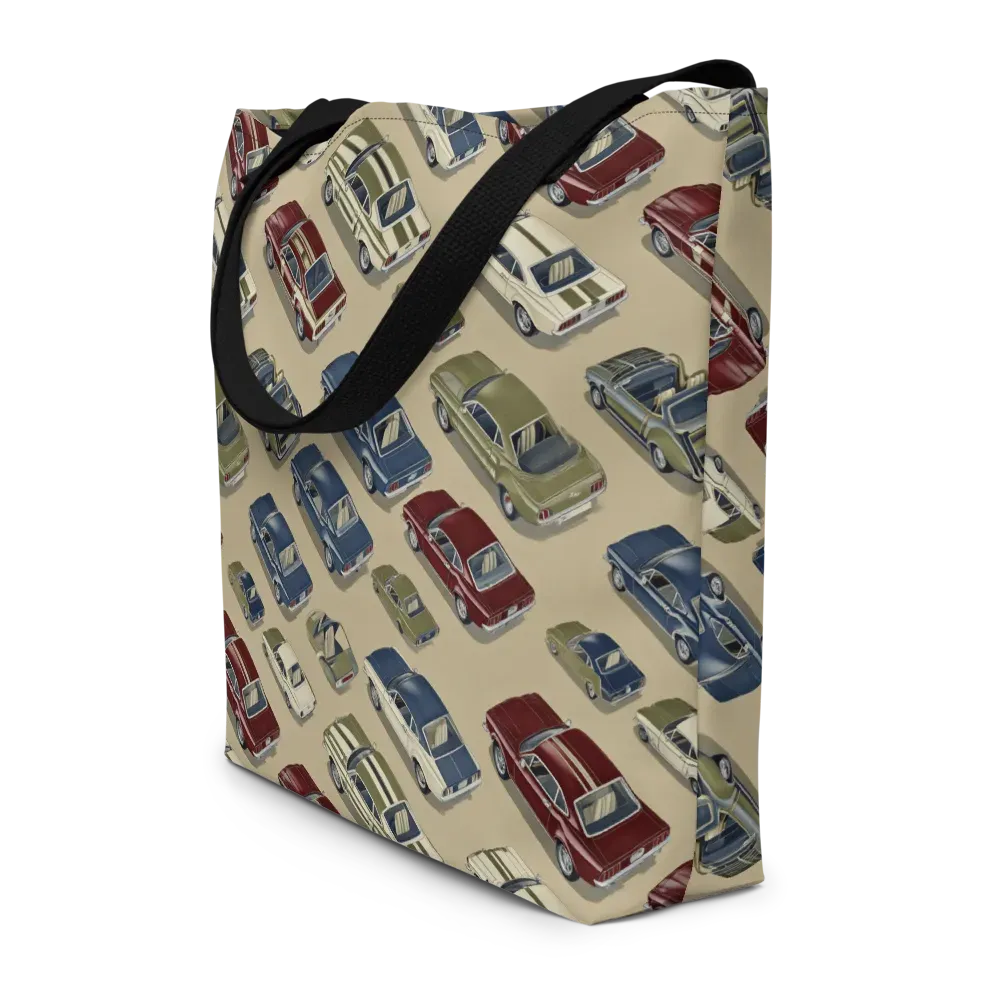 Velvet Highway on Large Tote Bag W/ Pocket — Front