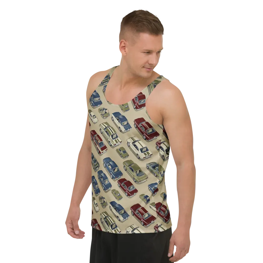Velvet Highway on Men's Tank Top — Left Front
