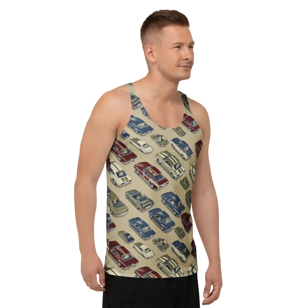 Velvet Highway on Men's Tank Top — Right Front