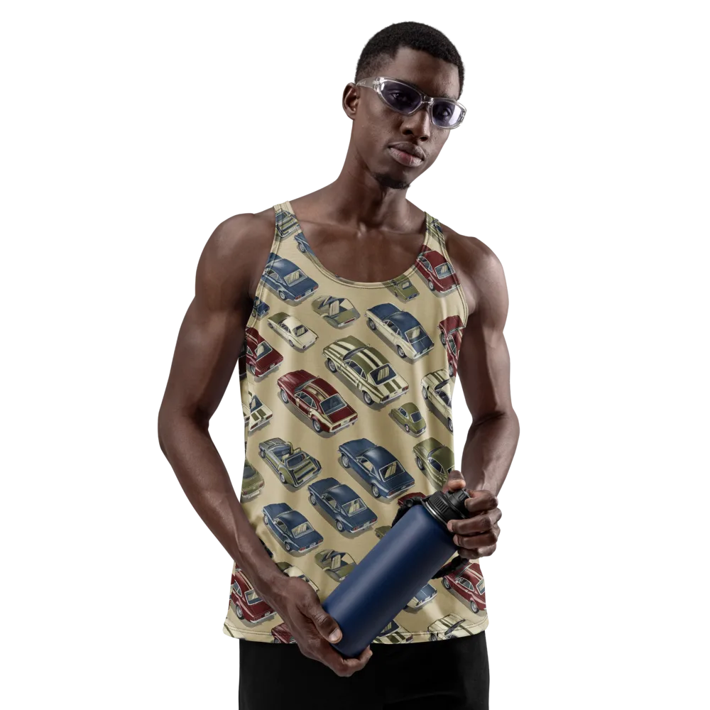Velvet Highway on Men's Tank Top — Front