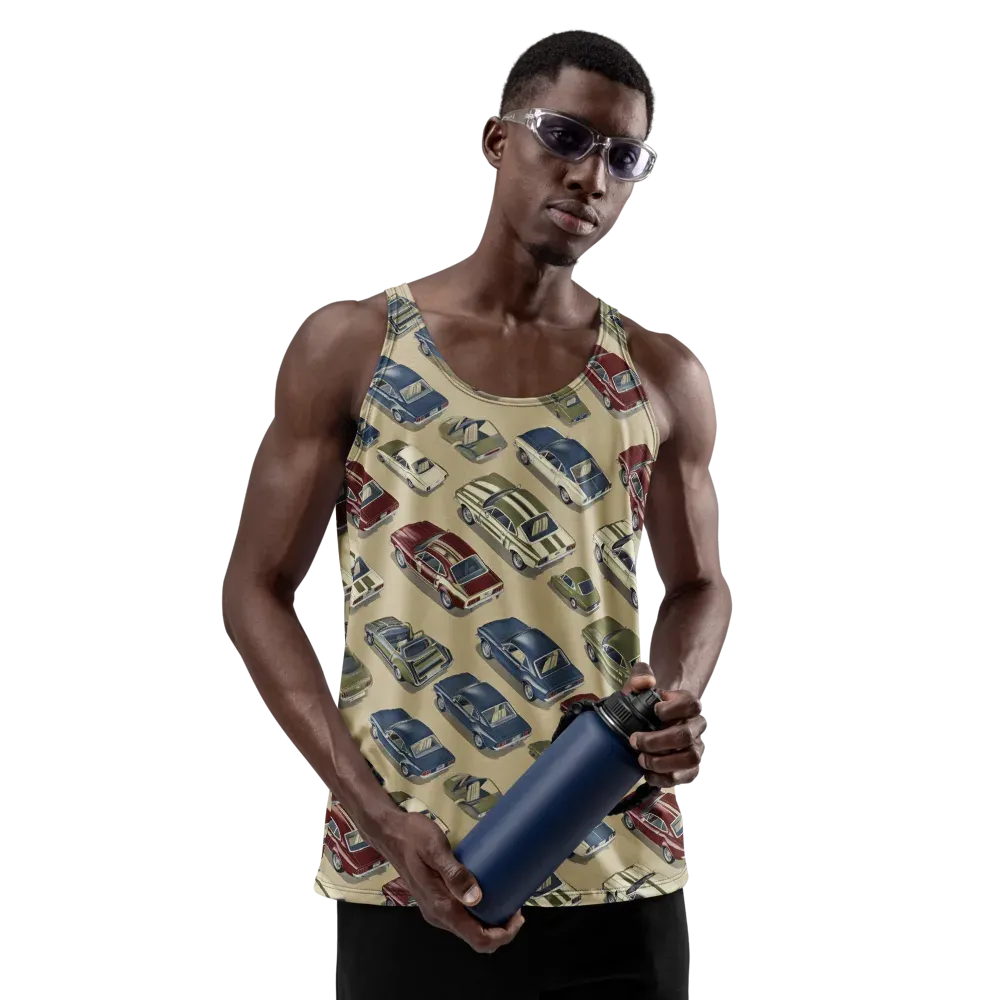 Velvet Highway on Men's Tank Top — Front