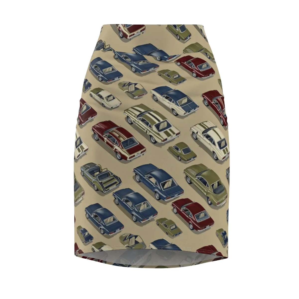 Velvet Highway on Pencil Skirt — Front
