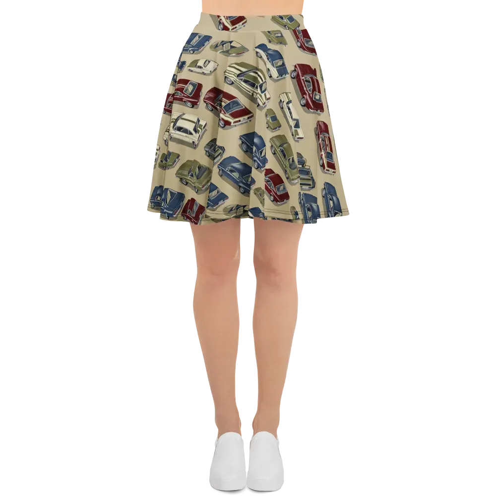 Velvet Highway on Skater Skirt — Front