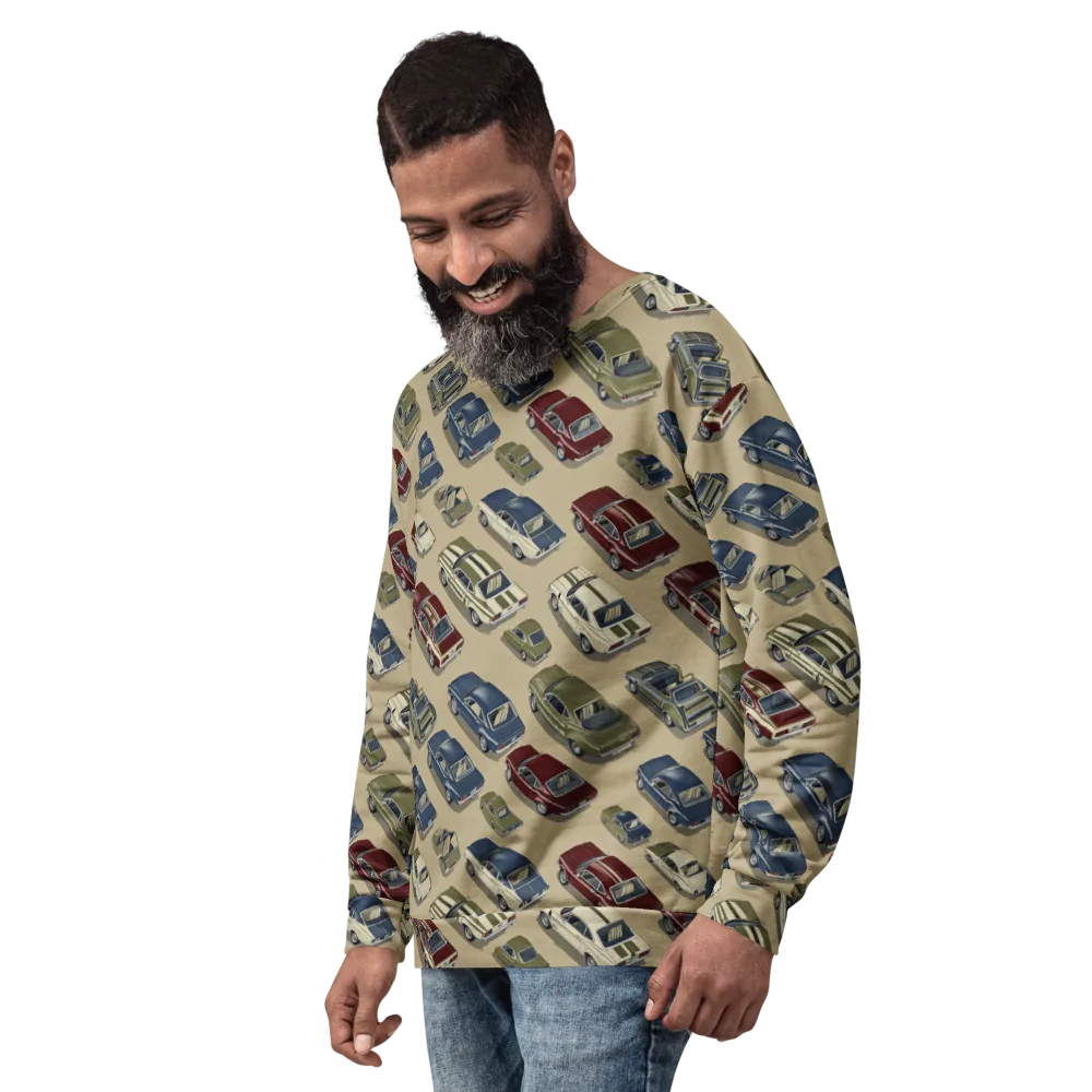Velvet Highway on Sweatshirt — Left Front