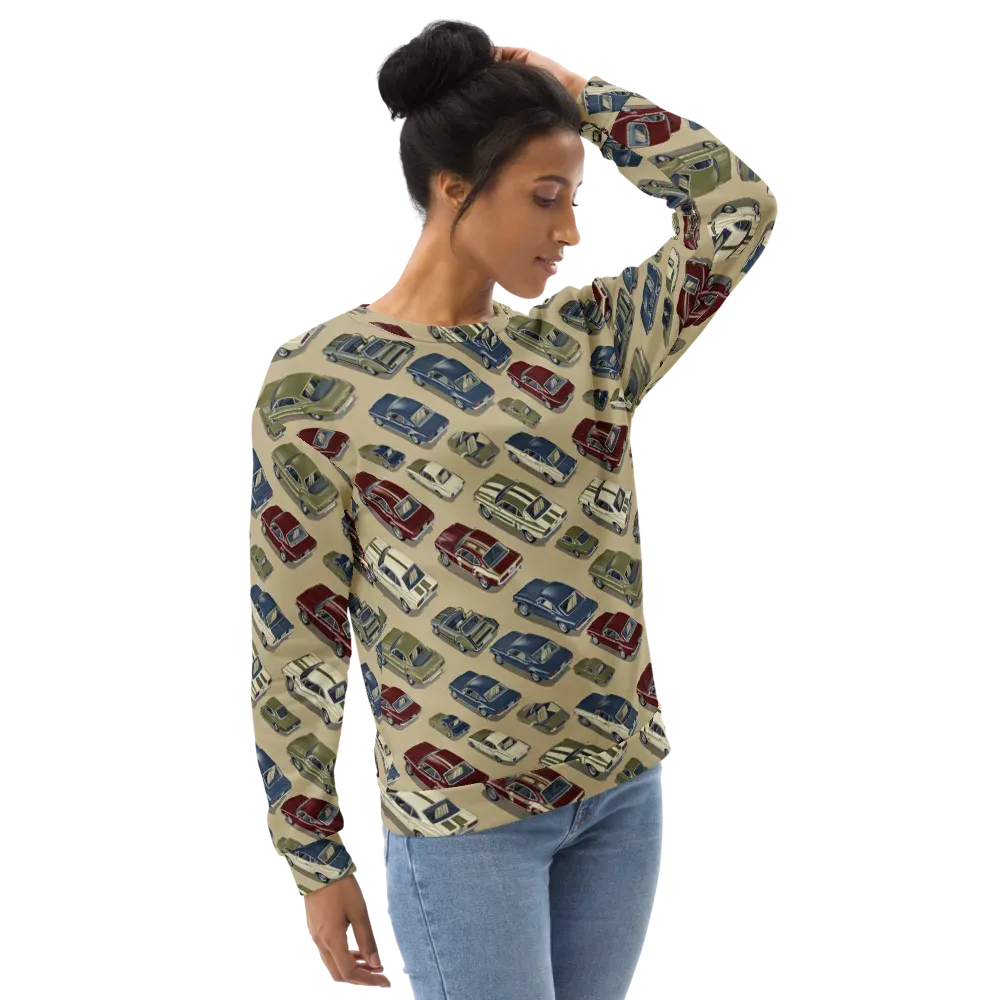Velvet Highway on Sweatshirt — Right Front