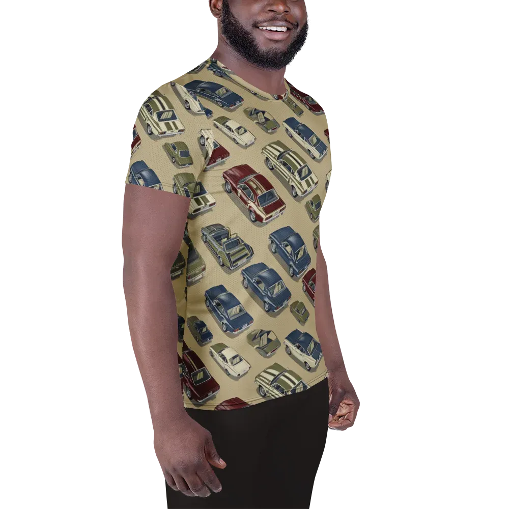 Velvet Highway on Men's Athletic T-Shirt — Right