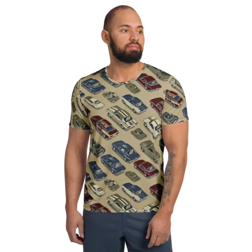 Velvet Highway on a Men's Athletic T-Shirt