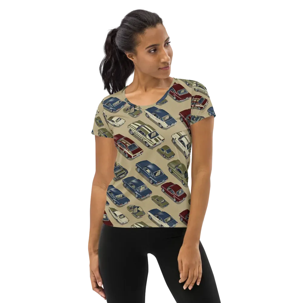 Velvet Highway on Women's Athletic T-Shirt — Front