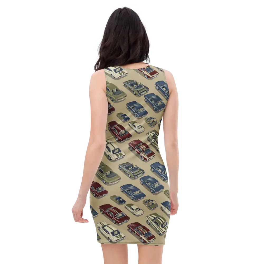 Velvet Highway on Bodycon Dress — Back