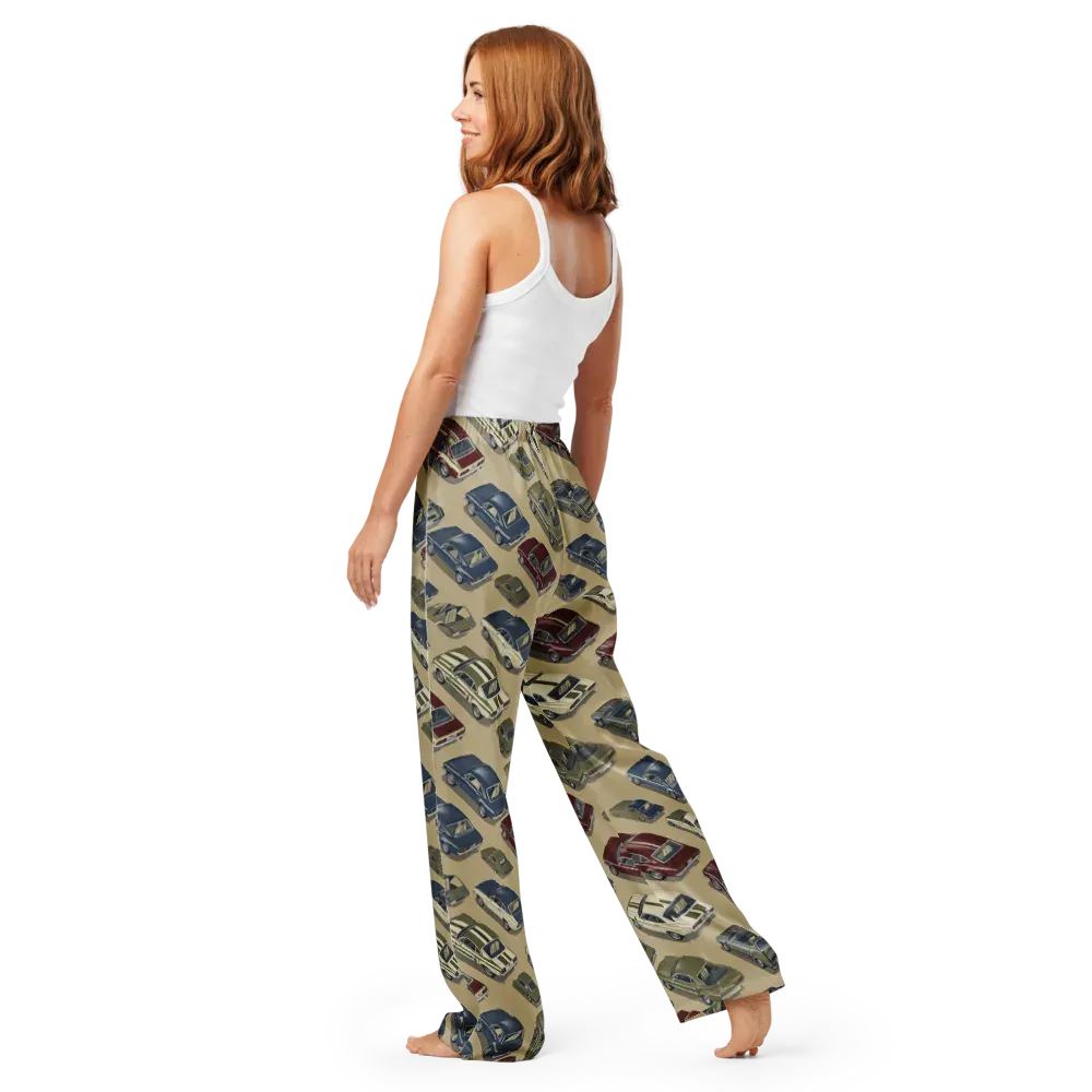 Velvet Highway on Women's Pajama Pants — Back
