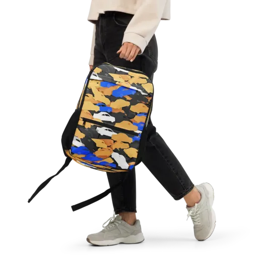 Traffic Jam Royale on a Utility Backpack
