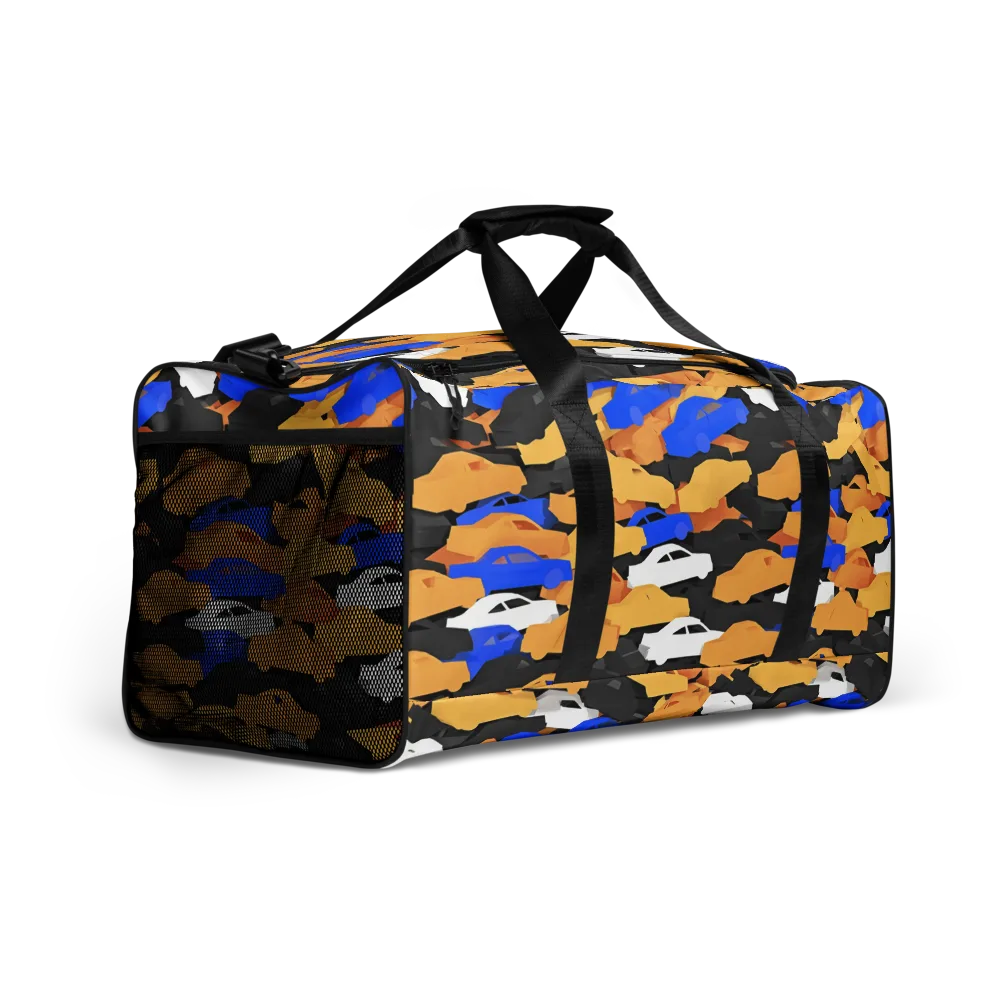 Traffic Jam Royale on Duffle Bag — Right Front