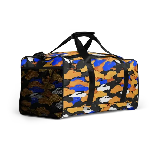 Traffic Jam Royale on a Duffle Bag