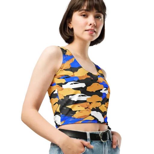 Traffic Jam Royale on a Crop Top