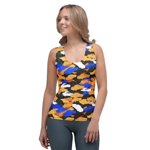 Traffic Jam Royale on a Women's Tank Top