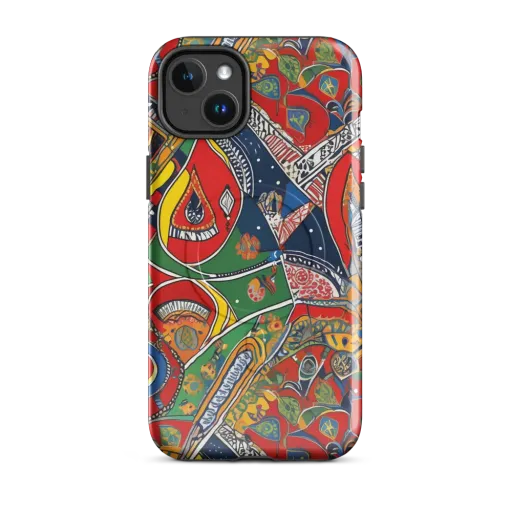 Chromatic Arcade on a MagSafe Tough Case for iPhone®