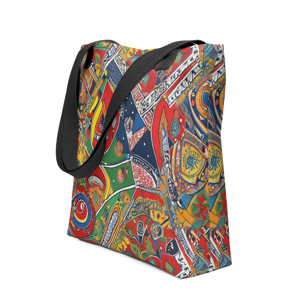 Chromatic Arcade on Tote Bag — Front