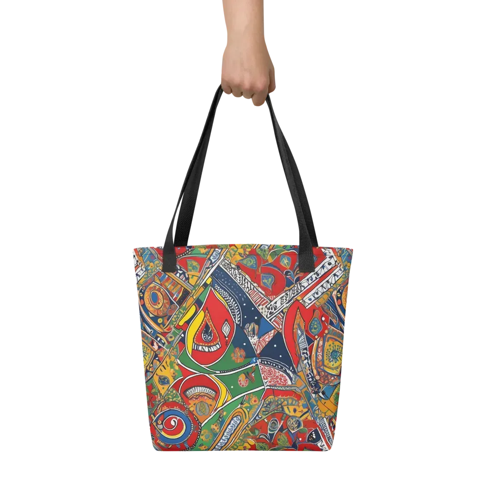Chromatic Arcade on Tote Bag — Front