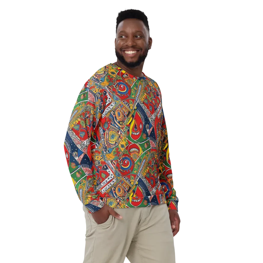 Chromatic Arcade on Sweatshirt — Front