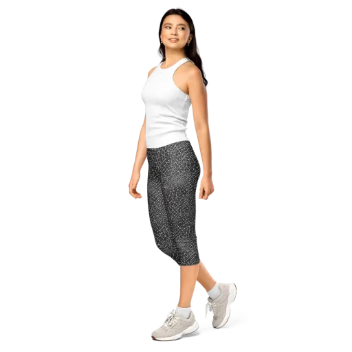 Cheng's Nexus on a Capri Leggings