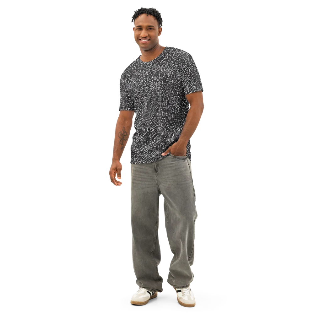 Cheng's Nexus on Men's Cotton Crew Neck T-Shirt — Front