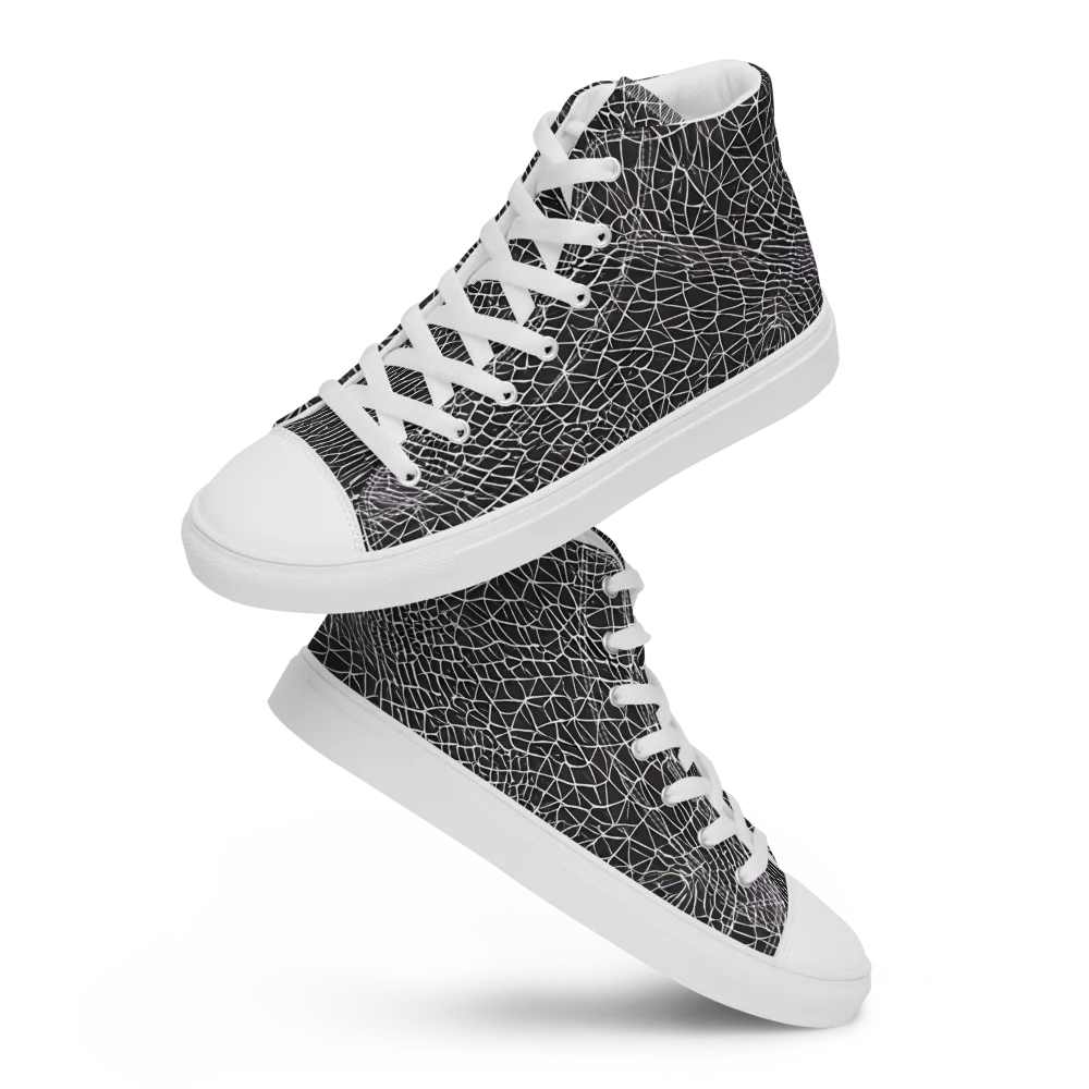 Cheng's Nexus on Men's High Top Canvas Shoes — Front