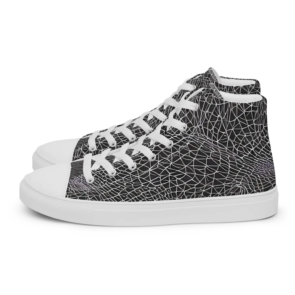Cheng's Nexus on Women's High Top Canvas Shoes — Left
