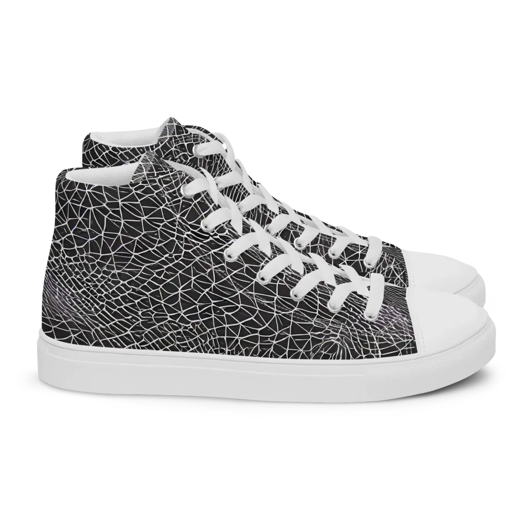 Cheng's Nexus on Women's High Top Canvas Shoes — Right