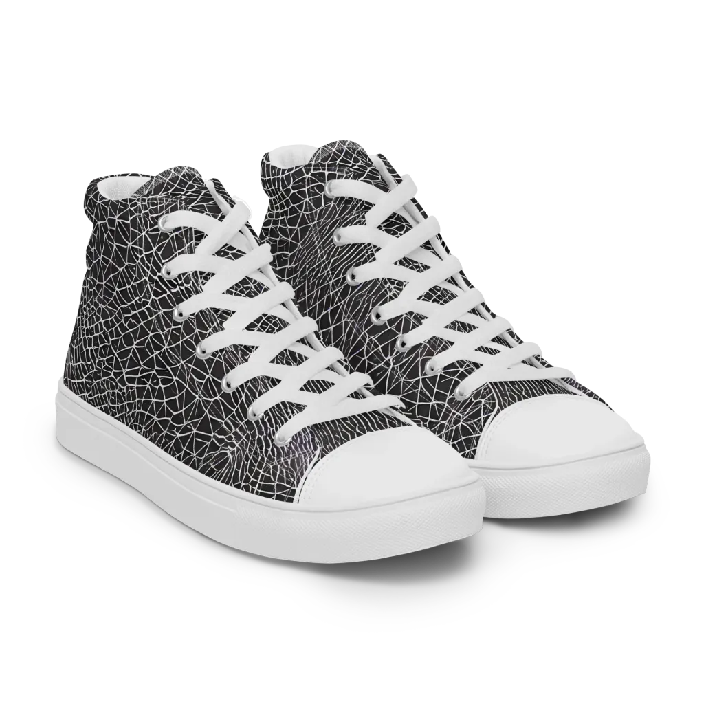 Cheng's Nexus on Women's High Top Canvas Shoes — Right Front