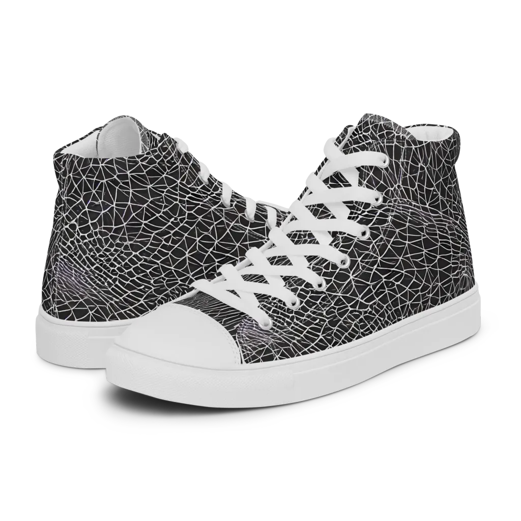 Cheng's Nexus on Women's High Top Canvas Shoes — Left