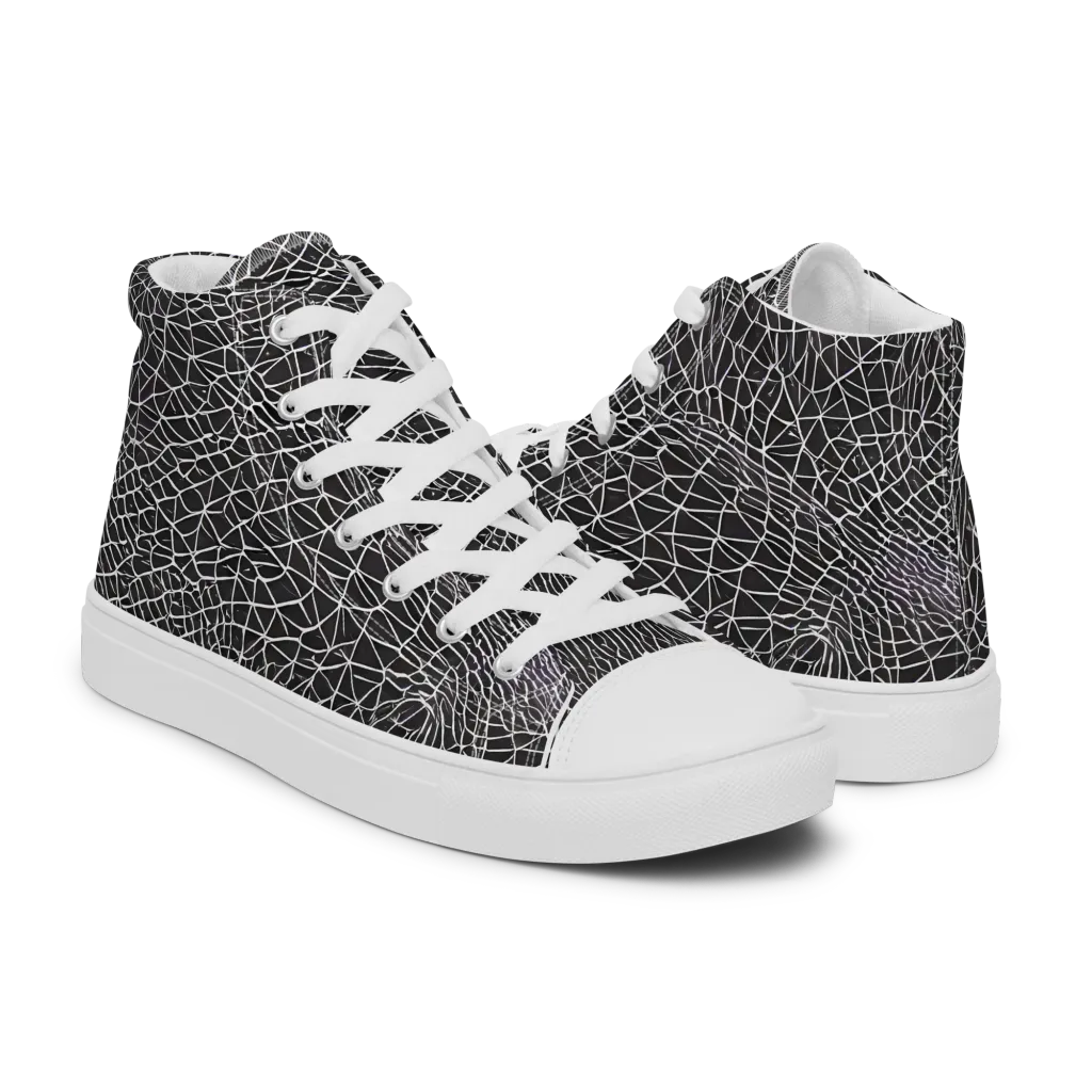 Cheng's Nexus on Women's High Top Canvas Shoes — Right