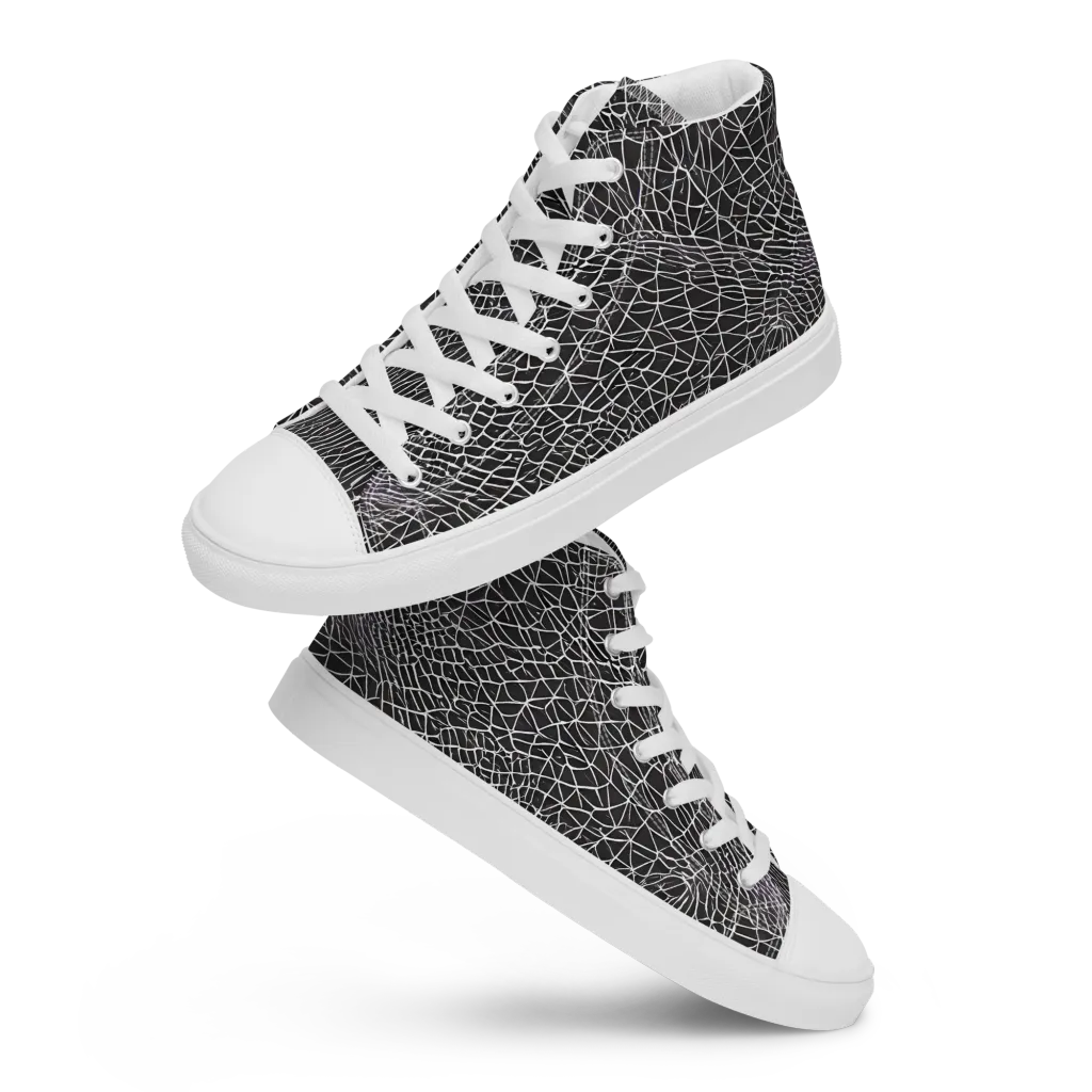 Cheng's Nexus on Women's High Top Canvas Shoes — Front