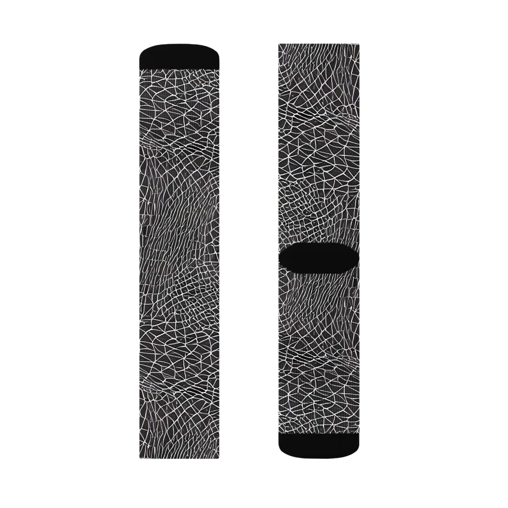 Cheng's Nexus on Socks — Left Sock