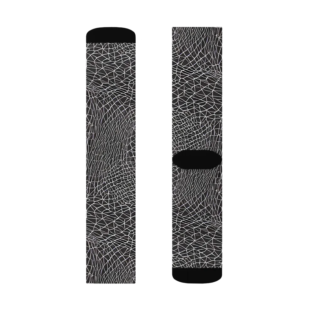 Cheng's Nexus on Socks — Right Sock