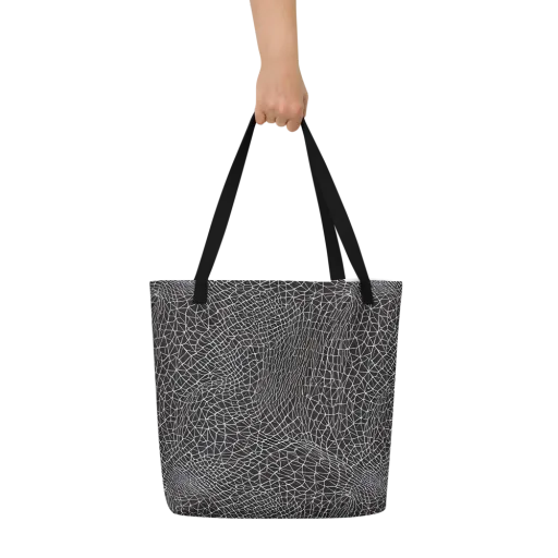 Cheng's Nexus on a Large Tote Bag W/ Pocket
