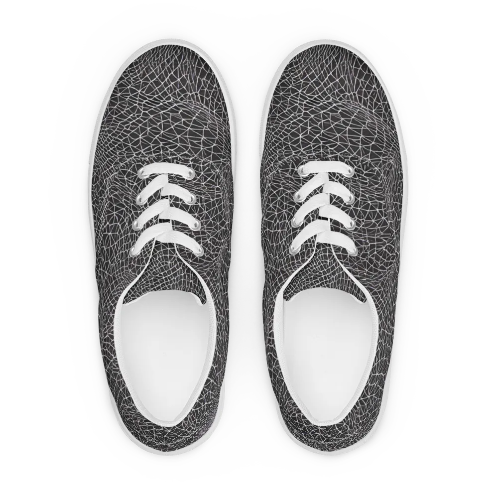 Cheng's Nexus on Men's Lace-Up Canvas Shoes — Front